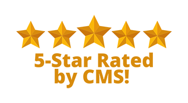 5-star rated by CMS icon